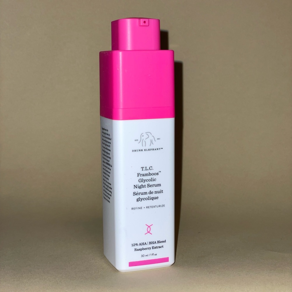 Drunk Elephant  T.L.C framboos Glycolic Night Serum